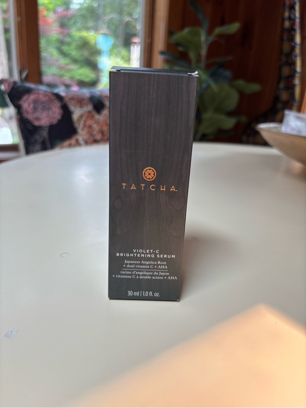 Tatcha Violet-C Brightening Serum — Black & Gold Packaging